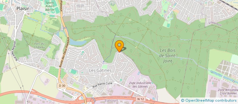 localisation de l'entreprise ES CONSEIL à PLAISIR
