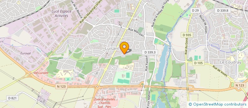 localisation de l'entreprise ES CONSEIL à LUISANT