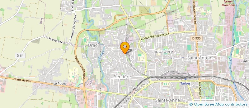 localisation de l'entreprise ES CONSULTING  TARBES