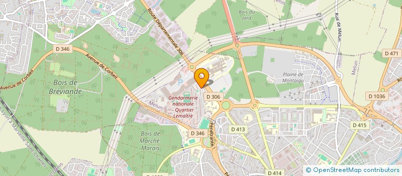 localisation de l'entreprise ES-DE  MELUN