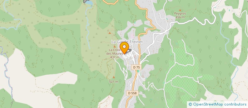 localisation de l'entreprise ES-EN-CIEL  LA GARDE-FREINET