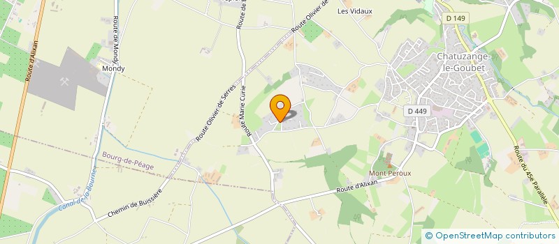 localisation de l'entreprise ES EVENT PRODUCTION  CHATUZANGE-LE-GOUBET