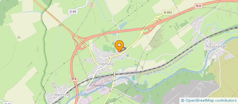 localisation de l'entreprise ES FORMA  BEBING