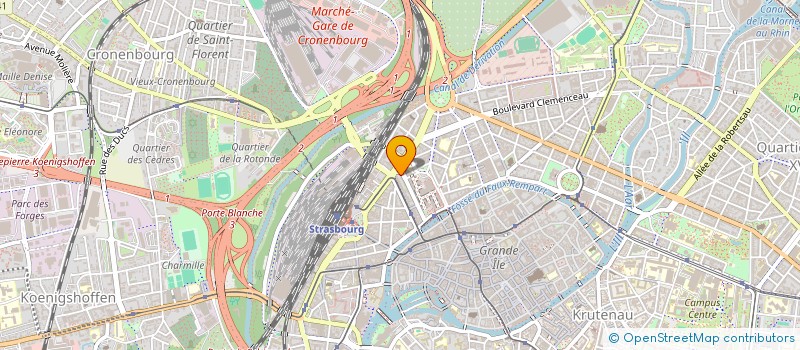 localisation de l'entreprise ES-GEOTHERMIE à STRASBOURG