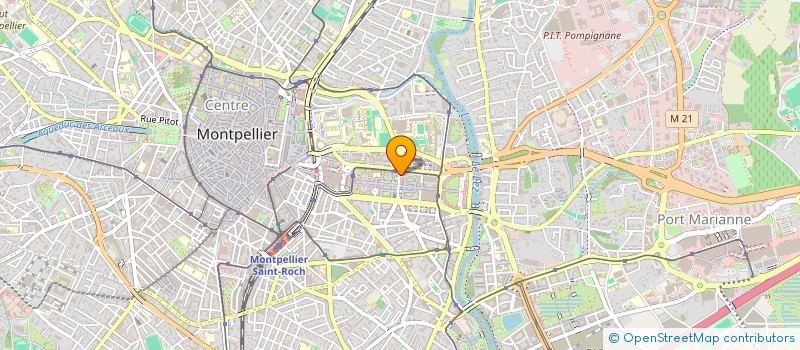 localisation de l'entreprise ES IMMOBILIER à MONTPELLIER