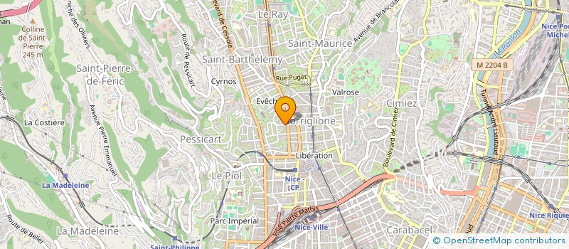 localisation de l'entreprise ES MANDIANG FAMILY à NICE