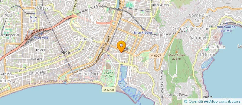 localisation de l'entreprise ES MARKET à NICE