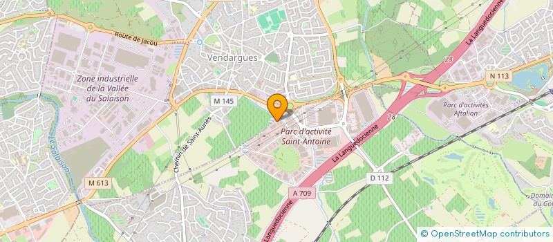 localisation de l'entreprise ES NOVA GROUP  SAINT-AUNES