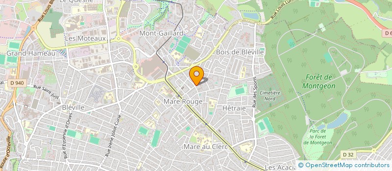 localisation de l'entreprise ES NUTRITION à LE HAVRE