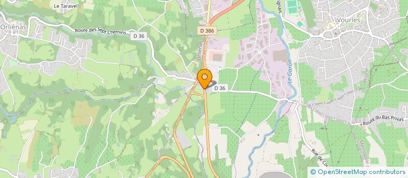 localisation de l'entreprise ES PERFORMANCE  VOURLES