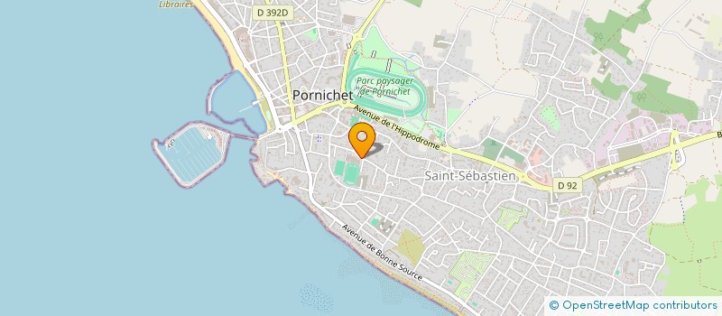 localisation de l'entreprise ES PORNICHET BASKET  PORNICHET