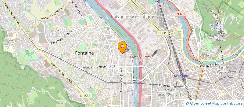 localisation de l'entreprise ES PROPRETE à FONTAINE