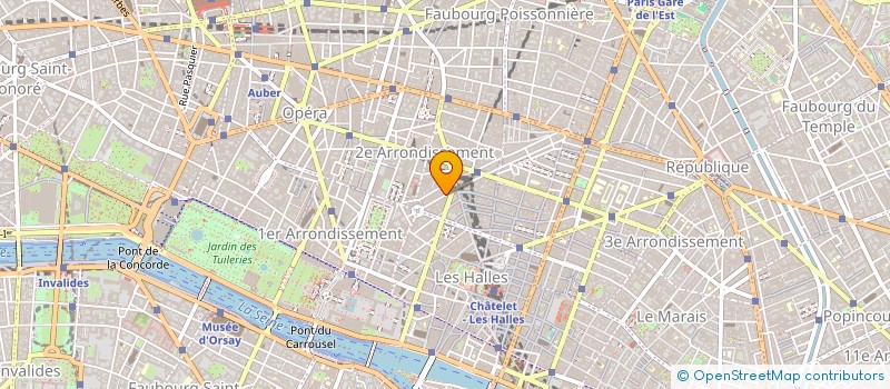 localisation de l'entreprise ES QUAL à PARIS