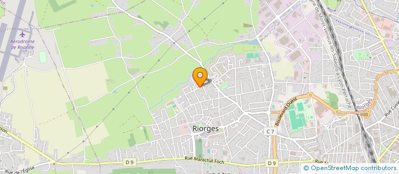 localisation de l'entreprise ES SAADI DISTRIBUTION à RIORGES