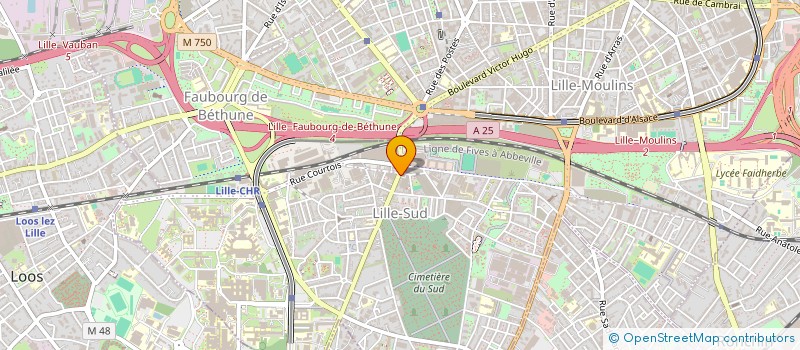 localisation de l'entreprise ES-SALEM à LILLE