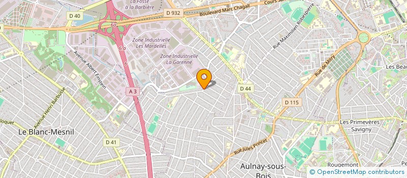 localisation de l'entreprise ES SERVICES  AULNAY-SOUS-BOIS