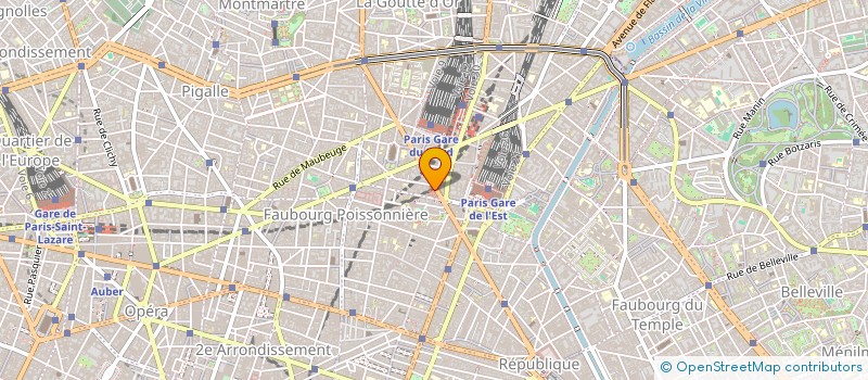 localisation de l'entreprise ES TAP à PARIS