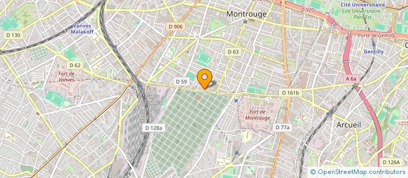 localisation de l'entreprise ES TRANSPORT SASU  MONTROUGE