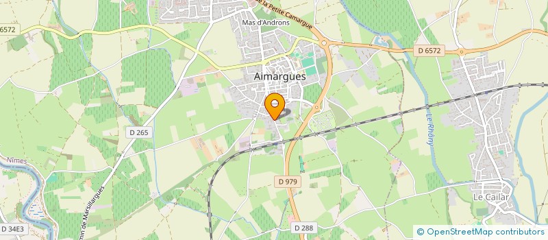 localisation de l'entreprise ES3C INVEST  AIMARGUES