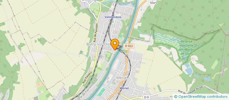 localisation de l'entreprise ESA 2010  FEUCHEROLLES