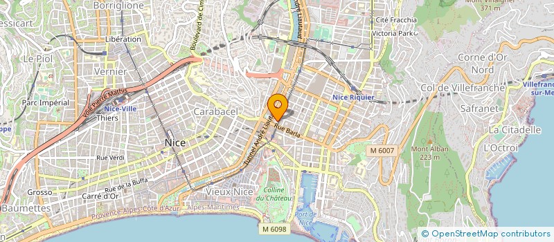 localisation de l'entreprise ESA à NICE