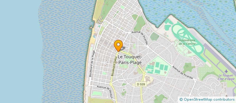 localisation de l'entreprise ESA à LE TOUQUET-PARIS-PLAGE