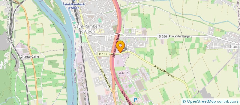 localisation de l'entreprise ESA  SAINT-RAMBERT-D'ALBON