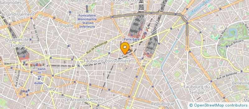 localisation de l'entreprise ESA à PARIS