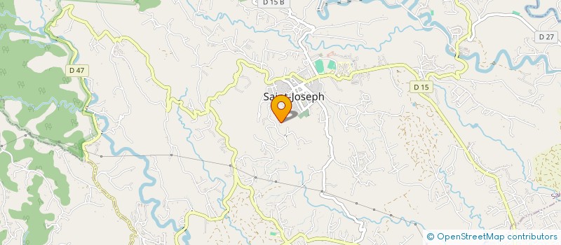 localisation de l'entreprise ESA à SAINT-JOSEPH