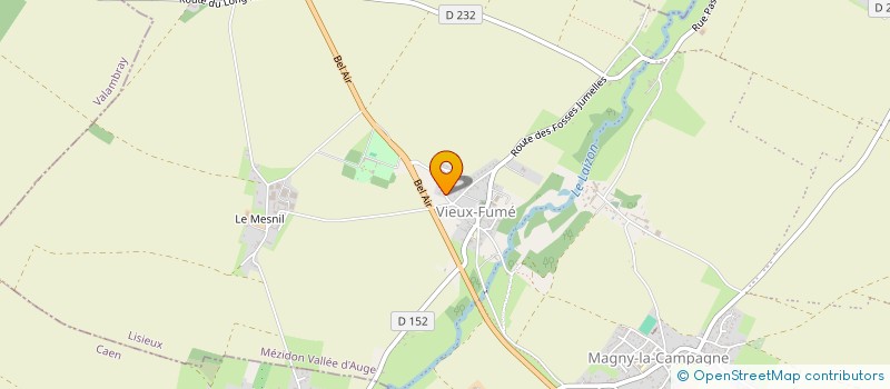 localisation de l'entreprise ESA-CORDEVANT  BELLE VIE EN AUGE