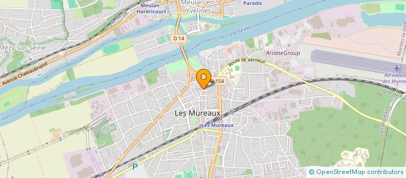 localisation de l'entreprise ESA TRANSPORT EXPRESS à LES MUREAUX