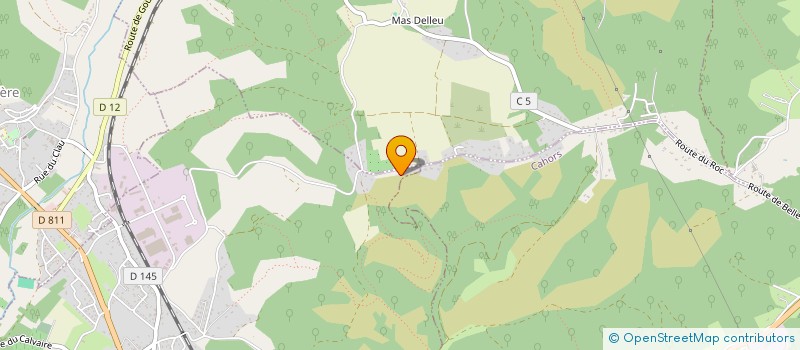 localisation de l'entreprise ESA2  MERCUES