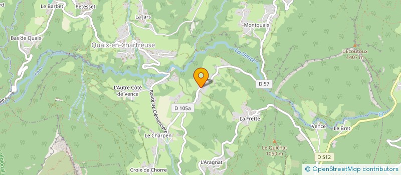 localisation de l'entreprise ESA2G  SAINT-EGREVE