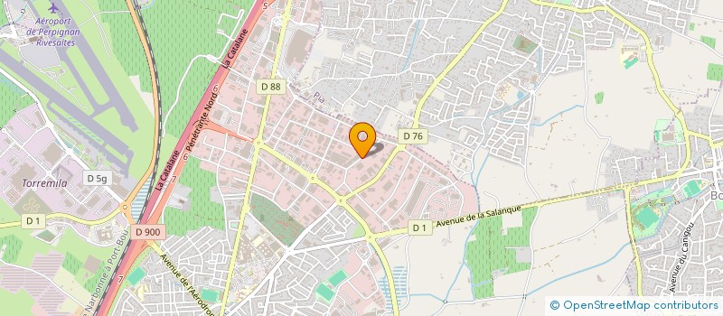 localisation de l'entreprise ESAB à PERPIGNAN