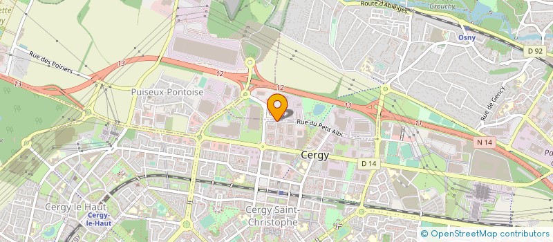 localisation de l'entreprise ESAB FRANCE SAS à CERGY