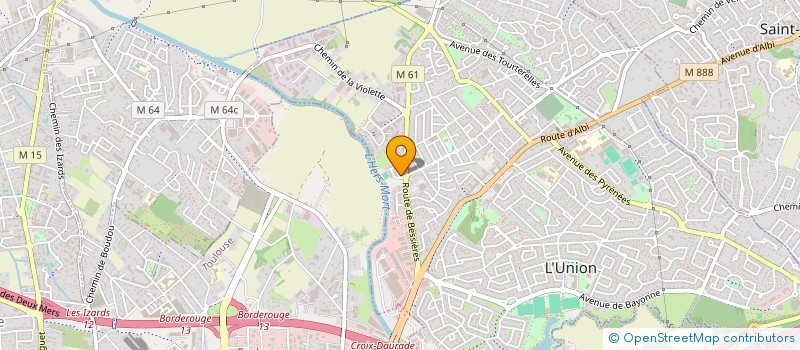 localisation de l'entreprise ESABE CONSEIL à L'UNION