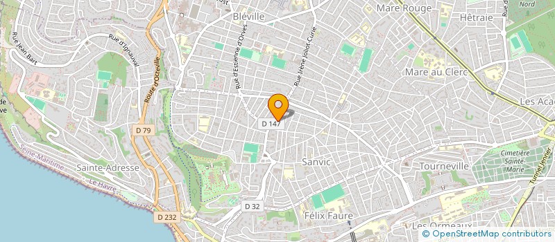 localisation de l'entreprise ESAC  LE HAVRE