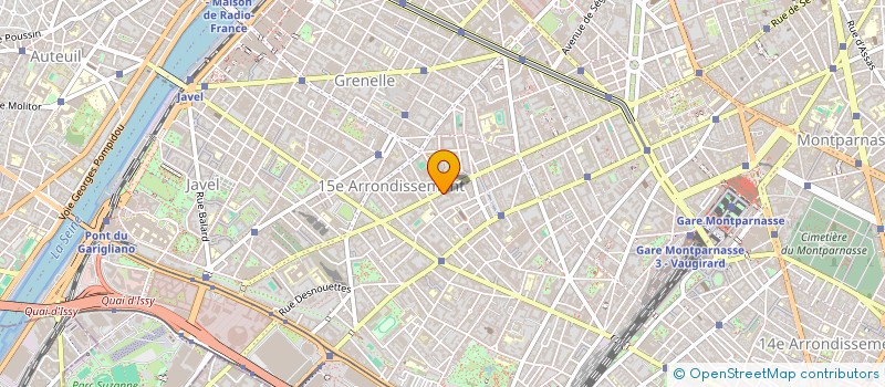 localisation de l'entreprise ESAF  PARIS