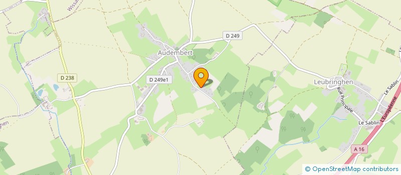 localisation de l'entreprise ESAGE à SAINT-INGLEVERT