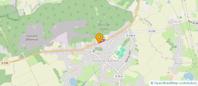 localisation de l'entreprise ESAGR  FLINES-LEZ-RACHES