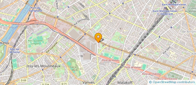 localisation de l'entreprise ESAK  PARIS