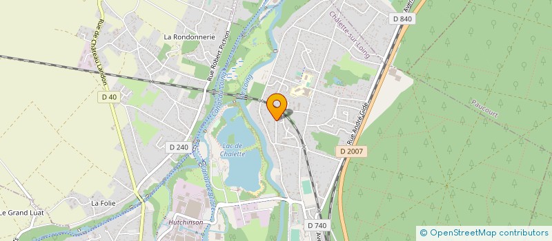 localisation de l'entreprise ESALI  CHALETTE-SUR-LOING