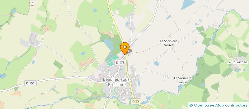 localisation de l'entreprise ESAM  BRESSUIRE