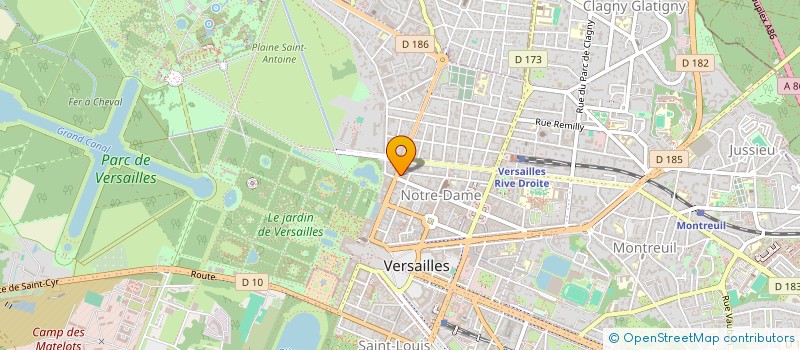 localisation de l'entreprise ESAMD VERSAILLES à VERSAILLES