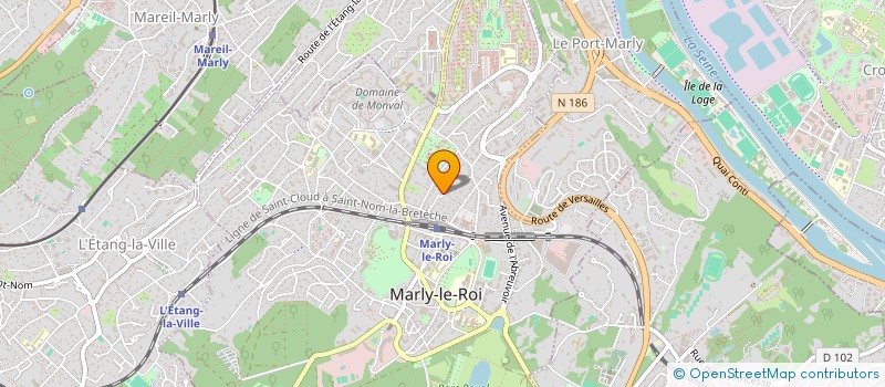 localisation de l'entreprise ESANTE SOLUTIONS  MARLY-LE-ROI