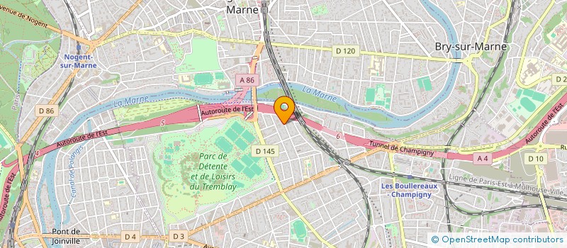 localisation de l'entreprise ESAP SECURITE à CHAMPIGNY-SUR-MARNE