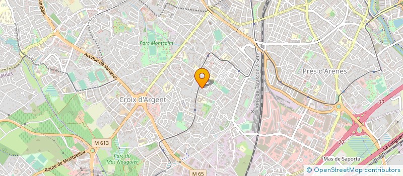 localisation de l'entreprise ESAQUE à MONTPELLIER