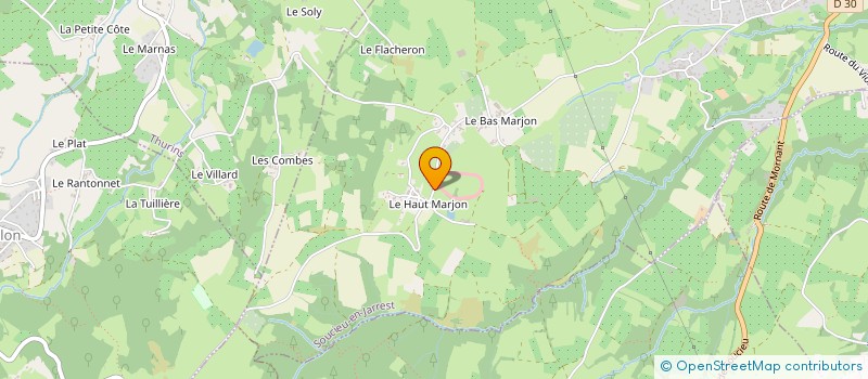 localisation de l'entreprise ESAR à SOUCIEU-EN-JARREST