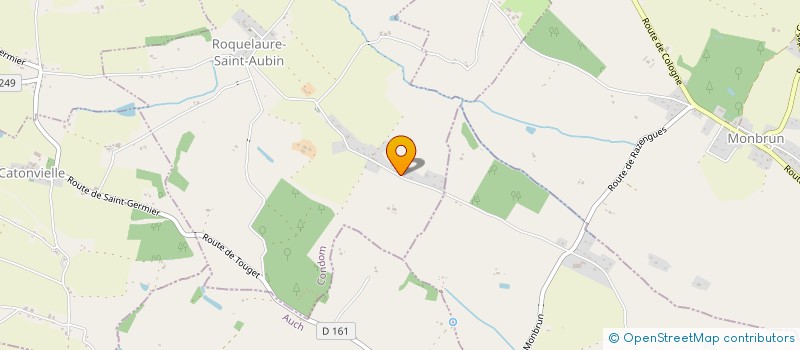 localisation de l'entreprise ESAR HOLDING  ROQUELAURE-SAINT-AUBIN