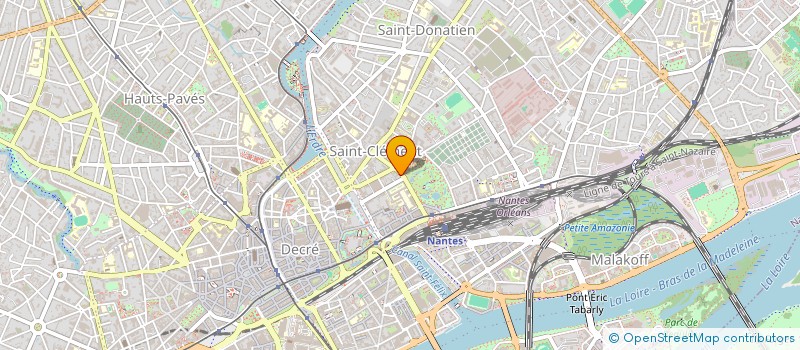 localisation de l'entreprise ESASHARE à NANTES
